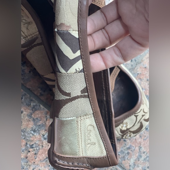 Coach Vintage Judey Floral Animal Patchwork Pattern Mary Jane Ballet Flats - Picture 7 of 11